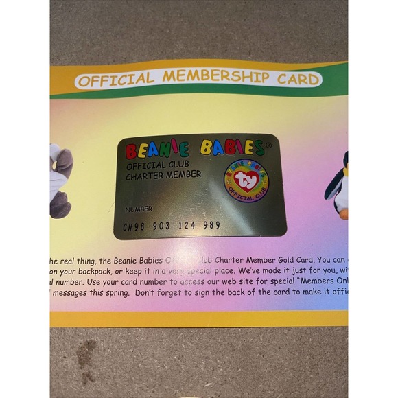 Beanie Babies Official Membership Kit•1st Edition•All Stickers Included!• - Picture 12 of 12